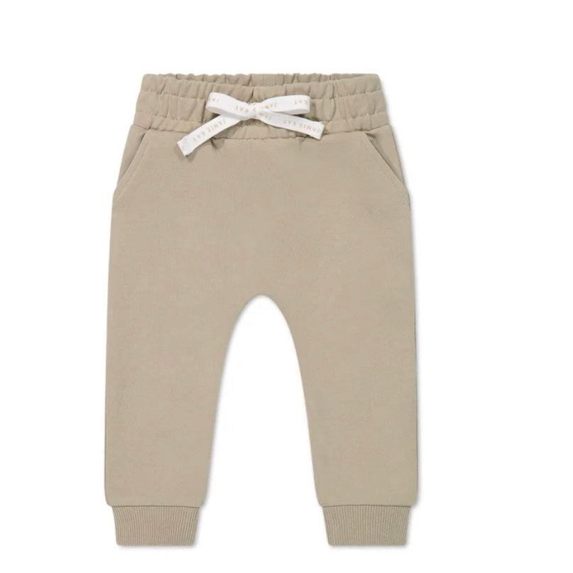 Organic Cotton Morgan Track Pant- Fawn