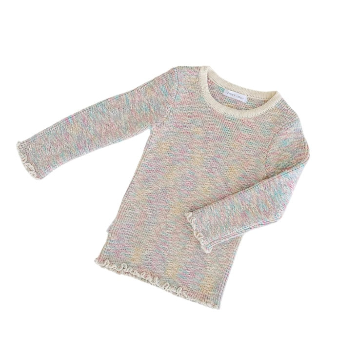 Sprinkle Ribbed Top - By Ziggy Lou