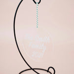 Personalised Family Acrylic Bauble
