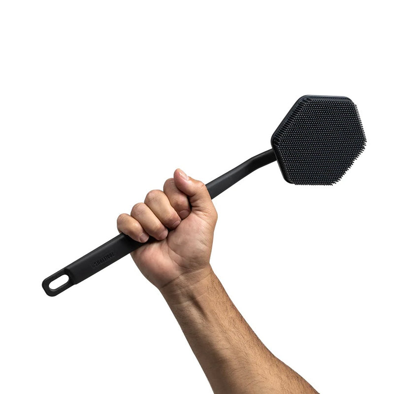 Tooletries Back Scrubber - Charcoal