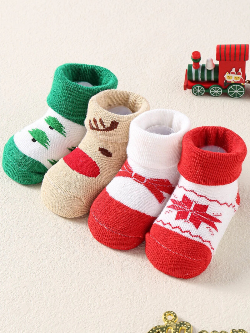 Baby Christmas Socks