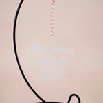 Personalised Family Acrylic Bauble