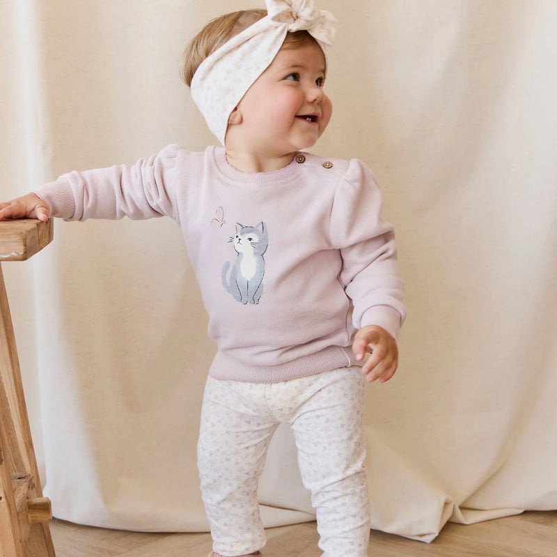 Organic Cotton Everyday Legging - Aries Mauve
