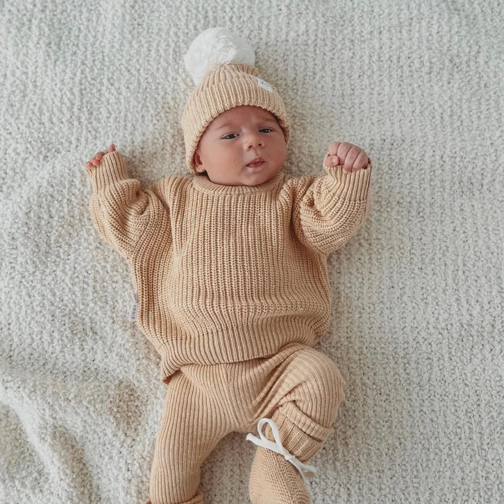 Sand Fleck/Milk Booties