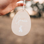 Personalised Wooden Easter Egg