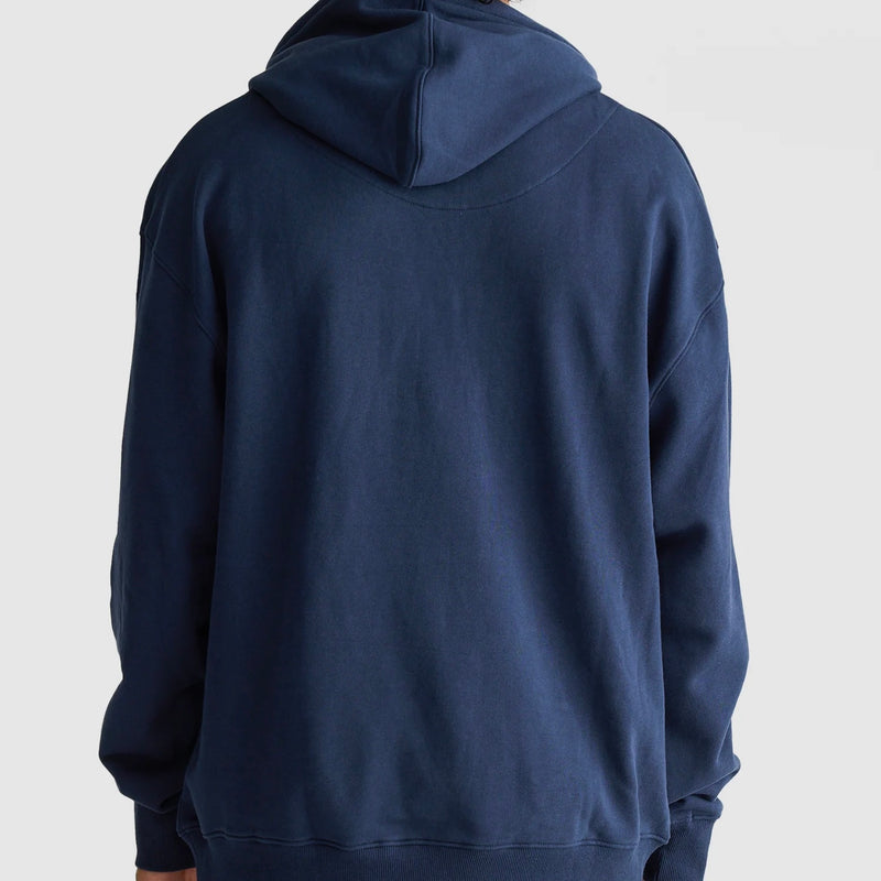 Collage Logo Hoodie Navy