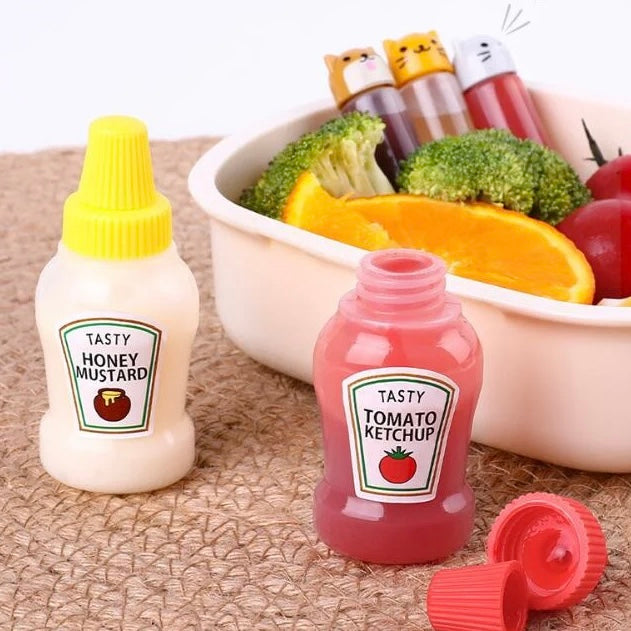 Mini Sauce Bottles - 2 Pack