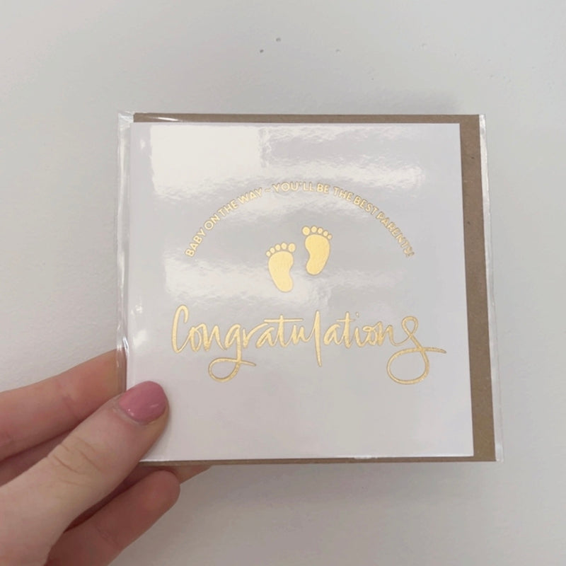 Congratulations Baby On The Way Card