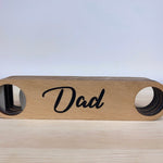Personalised Fathers Day Wooden Bottle Opener