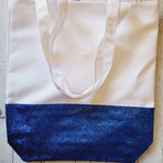 Personalised Glitter Tote Bag