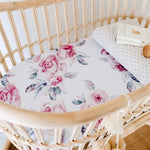 Lilac Skies Bassinet Sheet | Change Cover