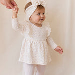 Organic Cotton Vivienne Playsuit - Aries Mauve