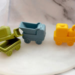 Silicone Squeezy Bath Toys - Truck (3 Pieces)