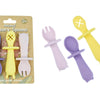 SILICONE ANIMAL SENSORY SPOONS