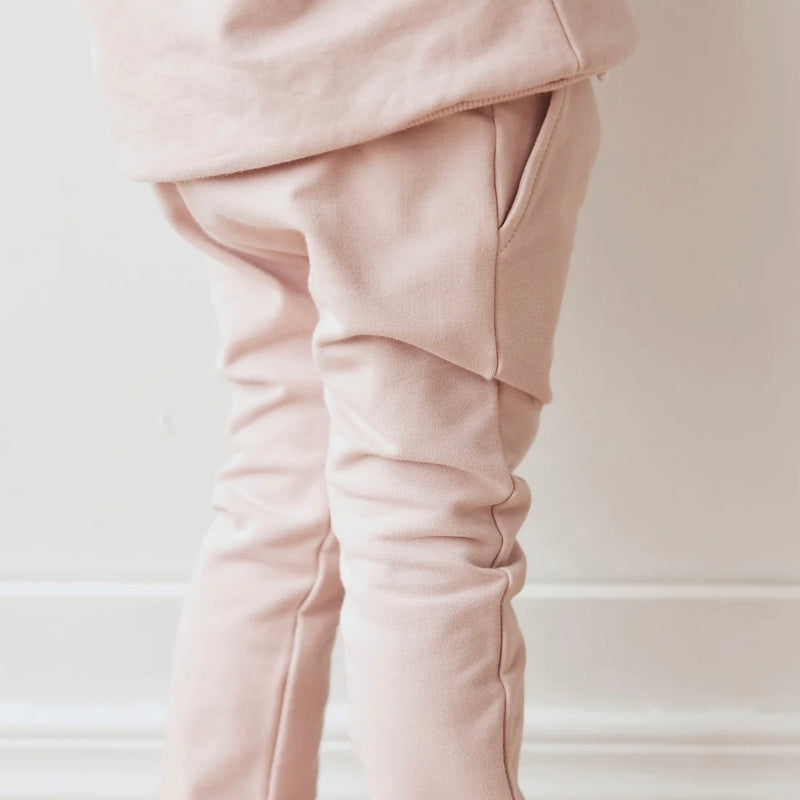 Organic Cotton Morgan Track Pant- Powder Pink