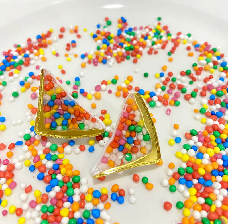 Fairy Bread Stud Earrings