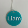 Personalised Circle Bag Tag