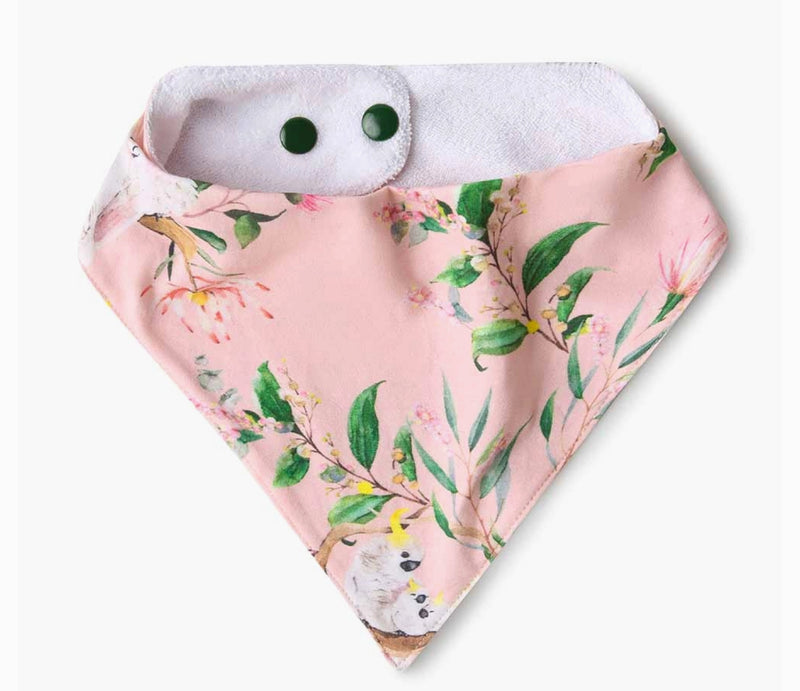 Cockatoo organic Dribble Bib