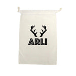 Reindeer Name Christmas Bag