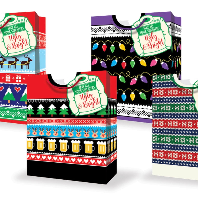 Ugly Sweater Christmas Gift bag