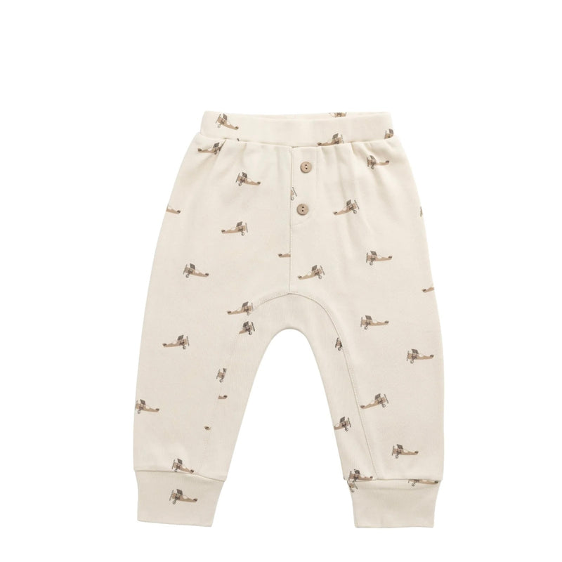 Pima Cotton Wesley Pant - Fly High Vanilla Cream