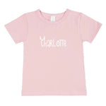 Personalised Snow Deer Name Tee