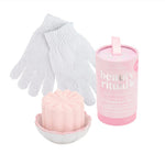 Beauty Ritual Shower Gift Set - Dusty Pink (3 Pieces)