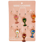 Christmas Wine Charms