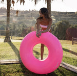 Neon Pink Pool Float