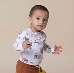 Diggers & Tractors Long Sleeve Bodysuit