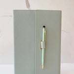A5 Leather Notebook/Planner with pen