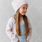 Aurelie Beanie- Pale Lilac