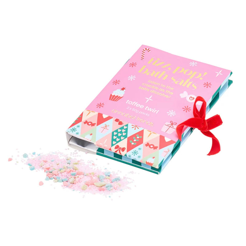 Festive Fizz Pop Bath Salts (2 Pieces)