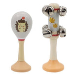 Calm & Breezy Wooden Wooden Maraca & Bell Stick Set