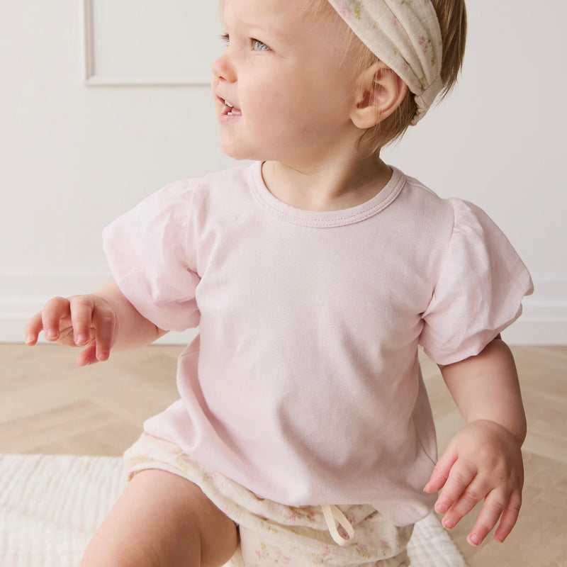 Pima Cotton Myla Top - Soft Misty Rose