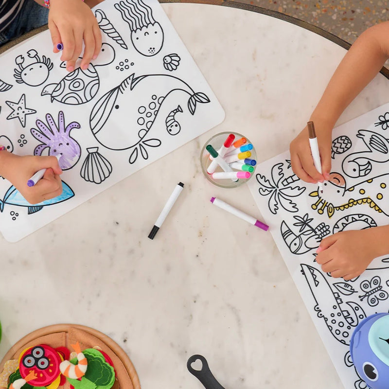 Silicone Colouring Mats
