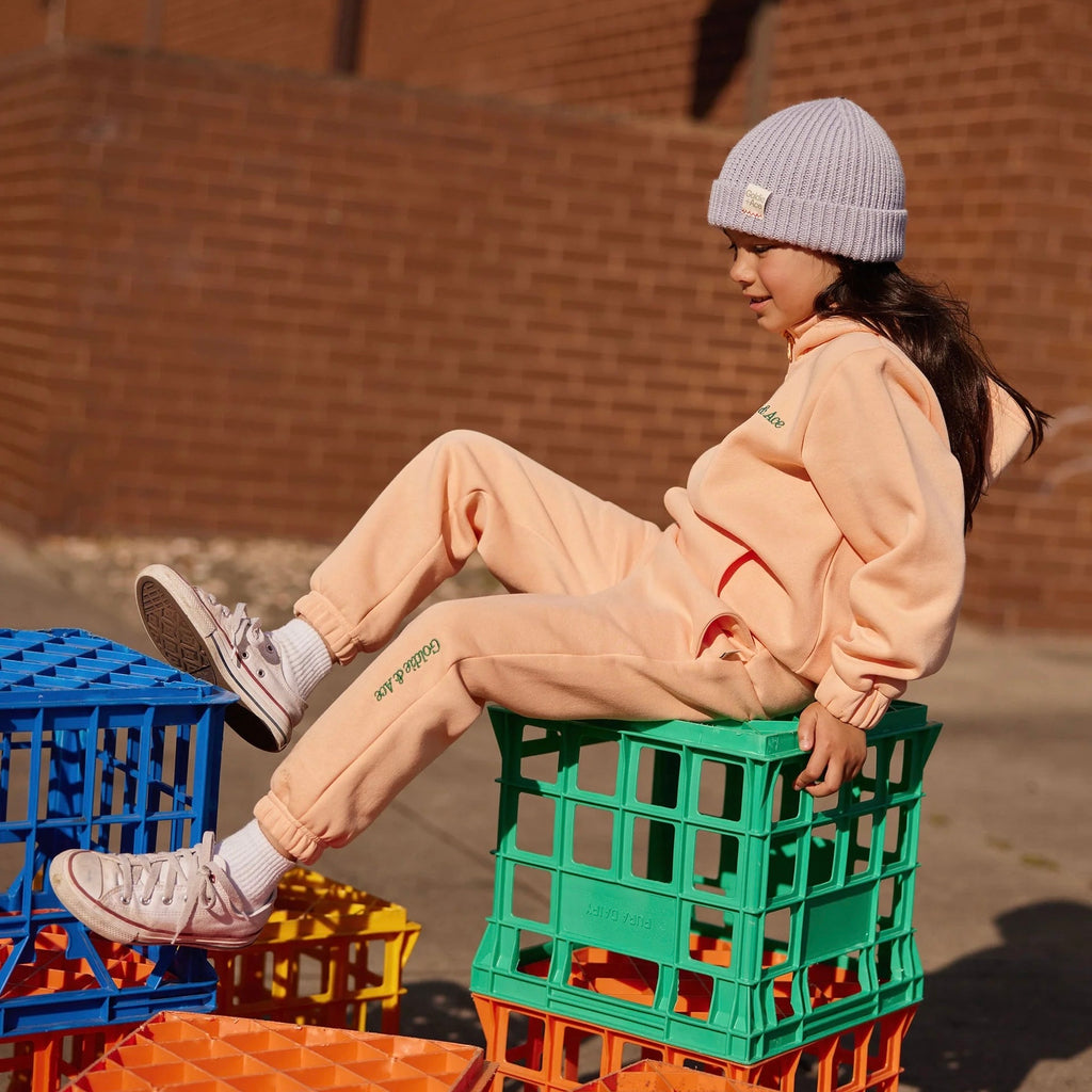 Dylan Hooded sweater- peach