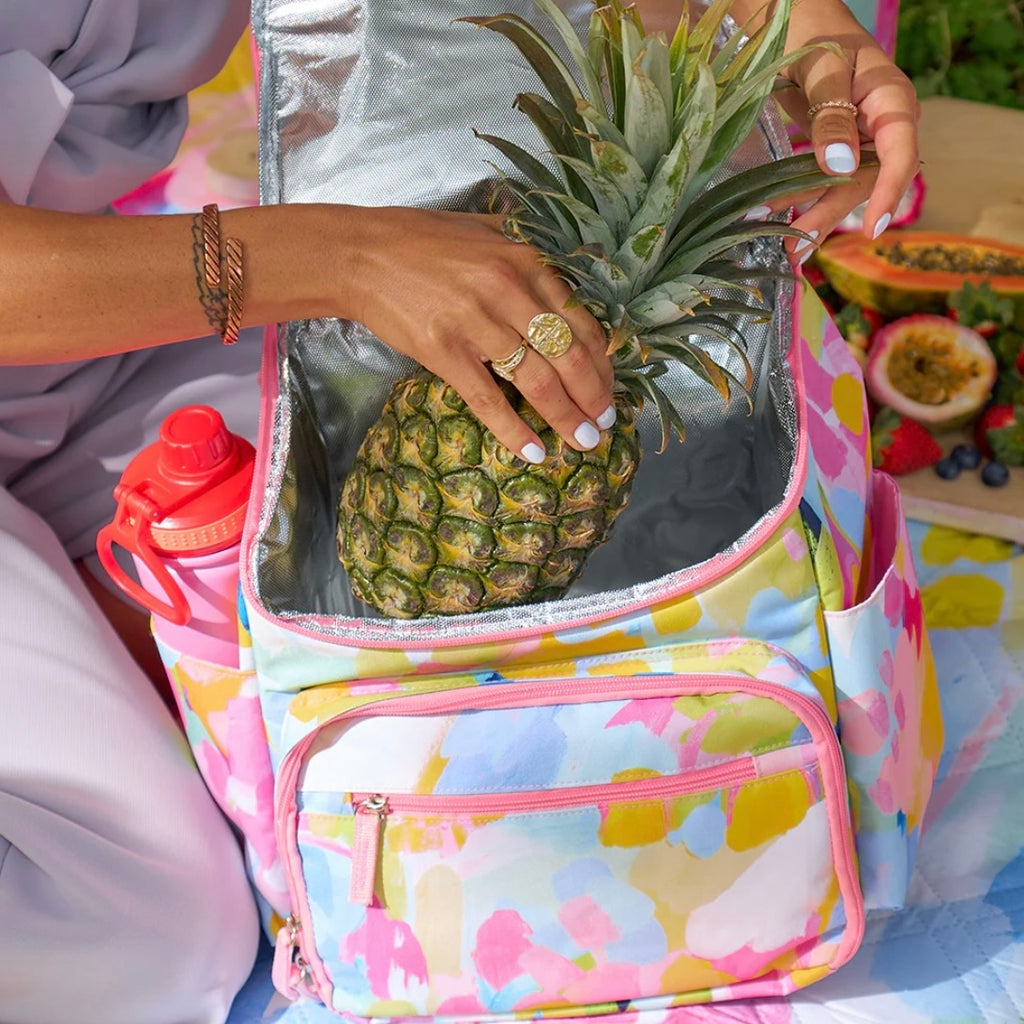 Picnic Lunch Bag Backpack - Good Vibes