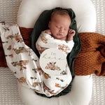 Farm Organic Jersey Wrap & Beanie Set