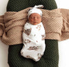 Koala Organic Snuggle Swaddle & Beanie Set