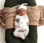 Koala Organic Snuggle Swaddle & Beanie Set