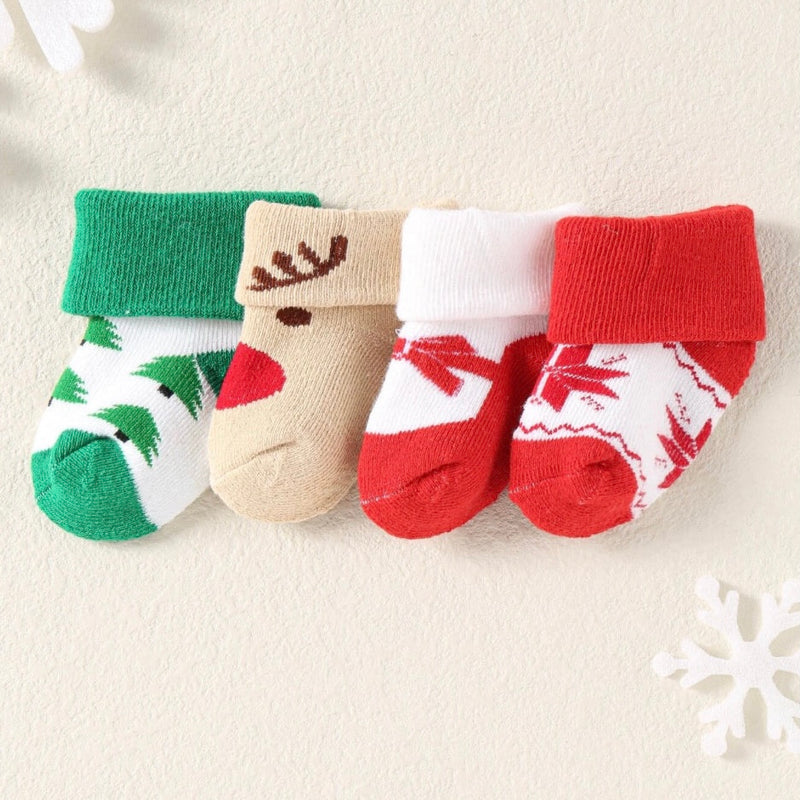 Baby Christmas Socks