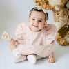 Posy Frill - Snuggle Bib