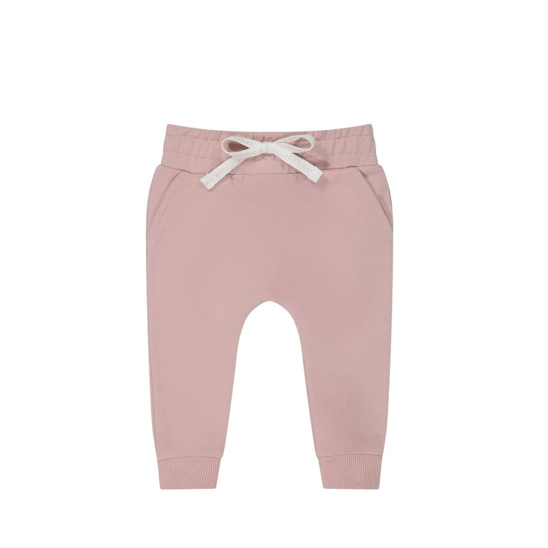 Organic Cotton Morgan Track Pant- Powder Pink