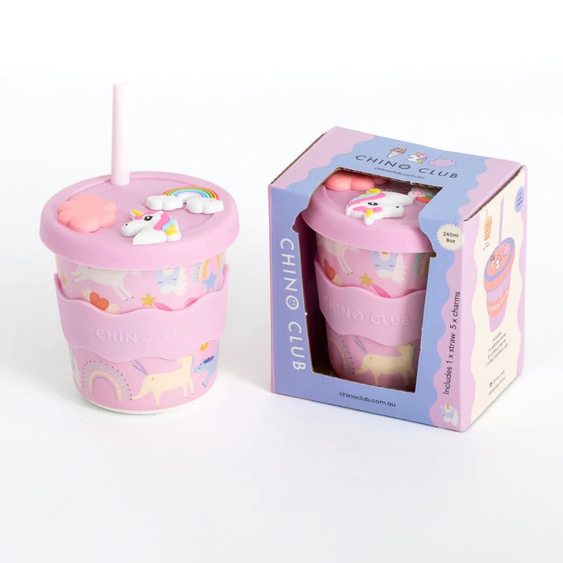 Unicorn Chino Charm Cup 8oz