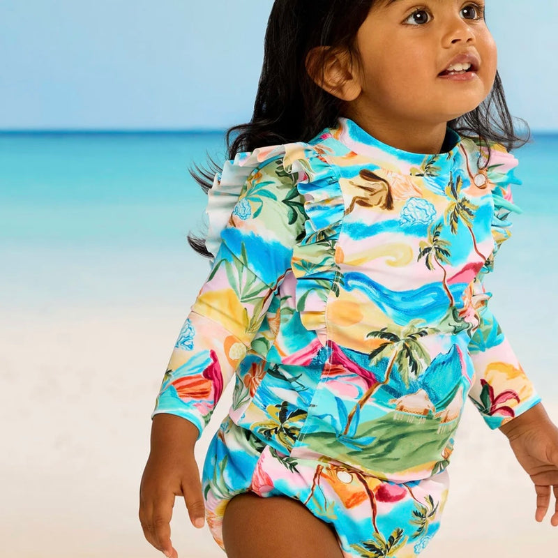 South  Pacific Frill Sunsuit