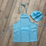 Kids Apron With Chefs Hat