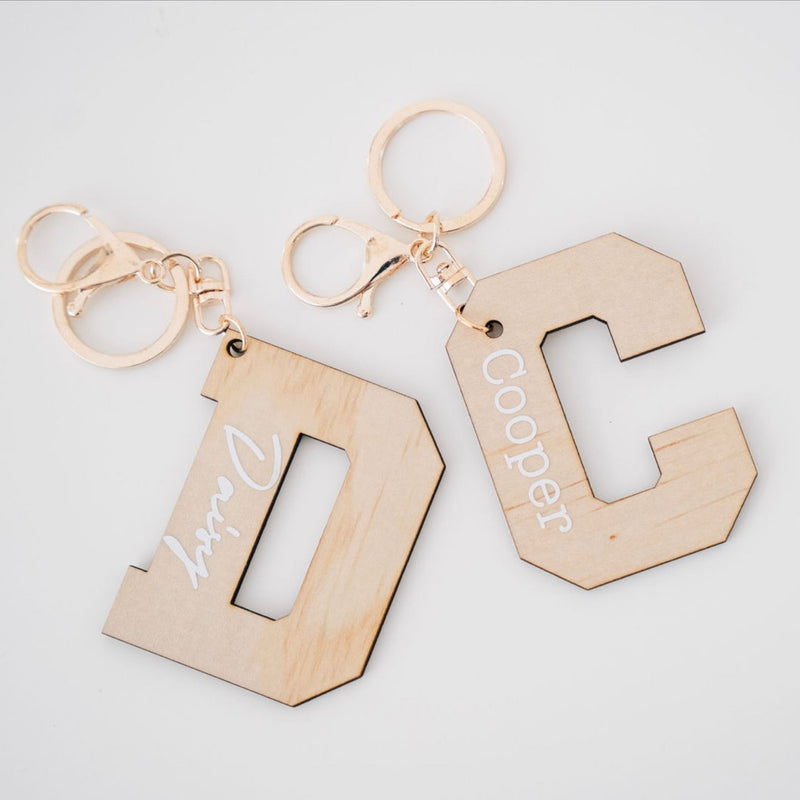 Personalised Wooden Bag Tag