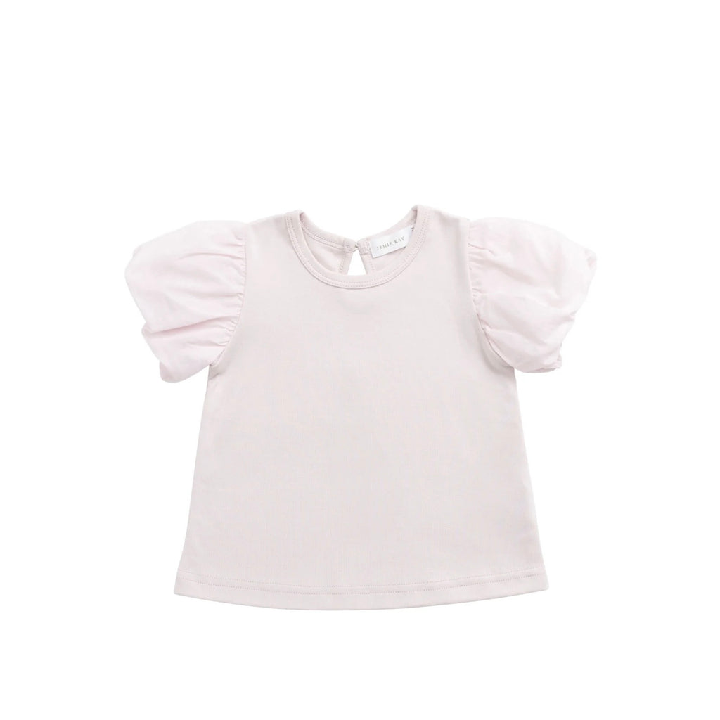 Pima Cotton Myla Top - Soft Misty Rose