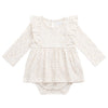 Organic Cotton Vivienne Playsuit - Aries Mauve